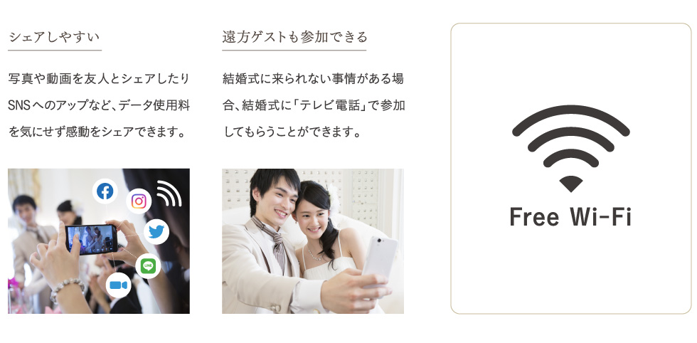 ホテル全館Wi-Fi完備